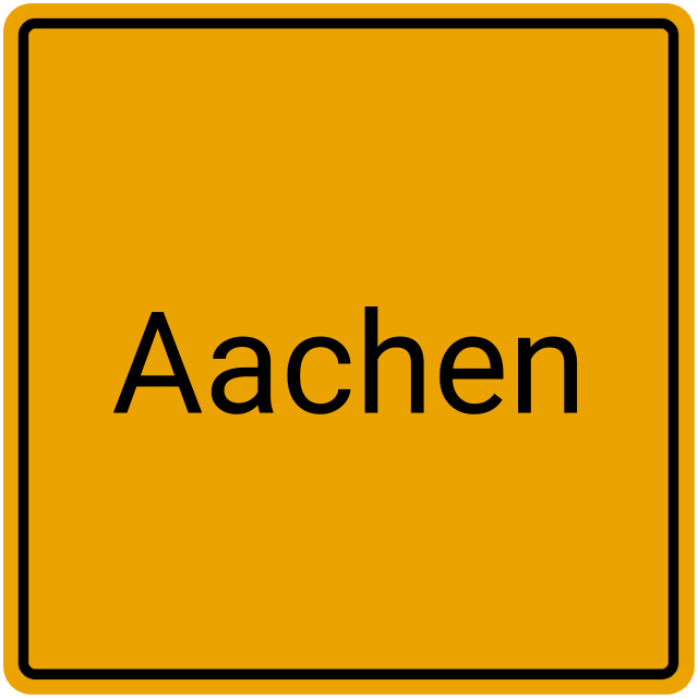 Meldebestätigung Aachen