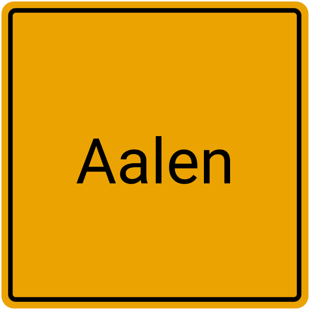 Meldebestätigung Aalen