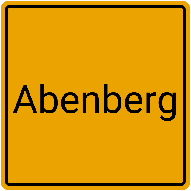 Meldebestätigung Abenberg