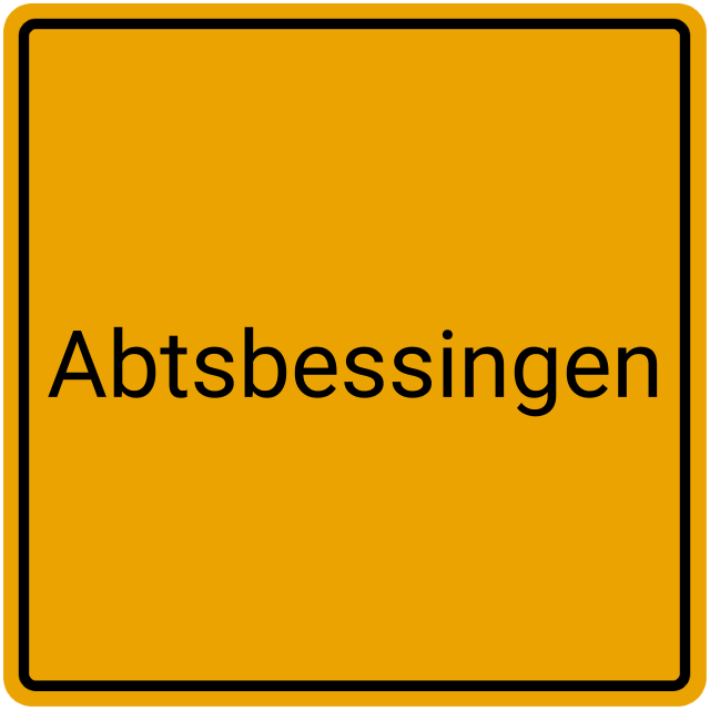 Meldebestätigung Abtsbessingen