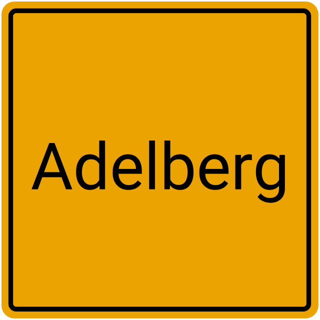 Meldebestätigung Adelberg