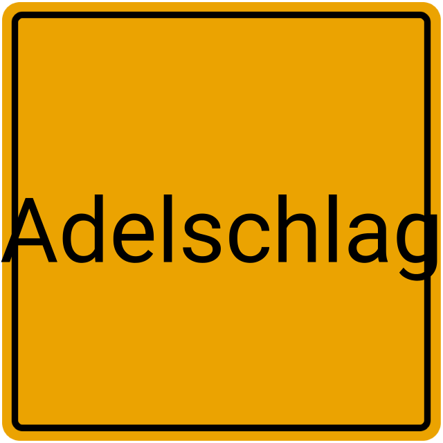 Meldebestätigung Adelschlag