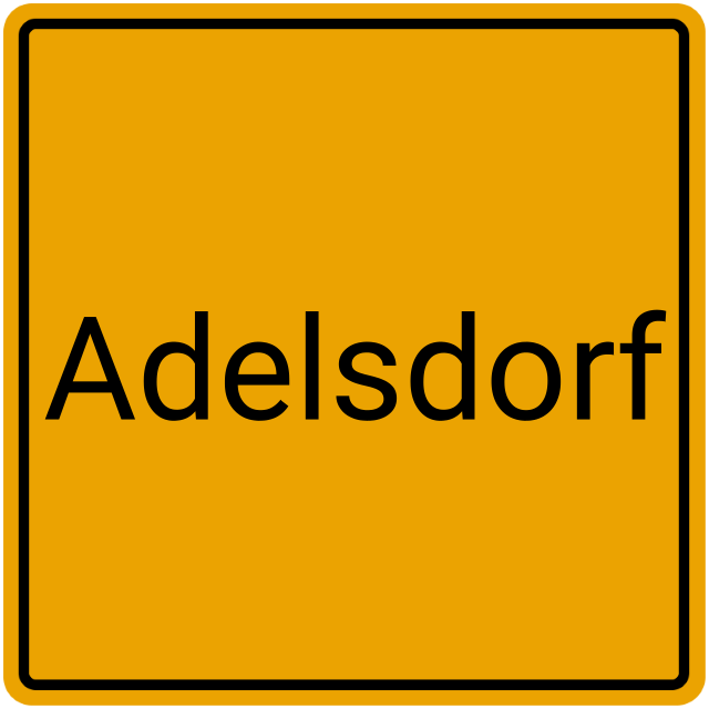 Meldebestätigung Adelsdorf