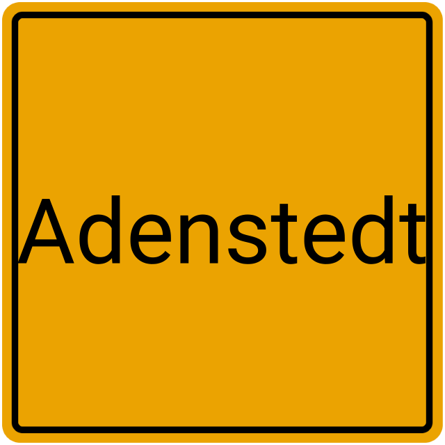 Meldebestätigung Adenstedt