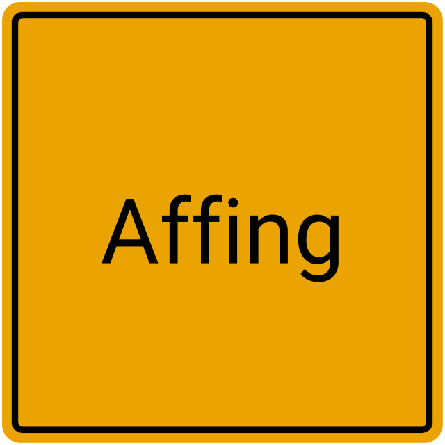 Meldebestätigung Affing