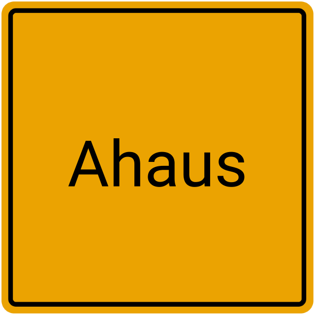 Meldebestätigung Ahaus