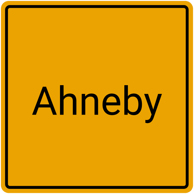 Meldebestätigung Ahneby