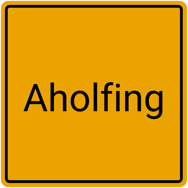 Meldebestätigung Aholfing