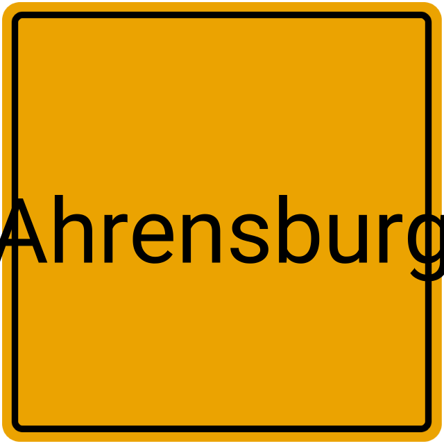 Meldebestätigung Ahrensburg