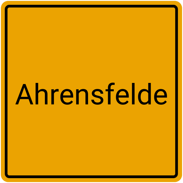 Meldebestätigung Ahrensfelde