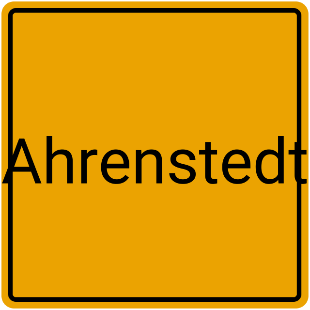 Meldebestätigung Ahrenstedt