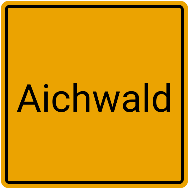 Meldebestätigung Aichwald
