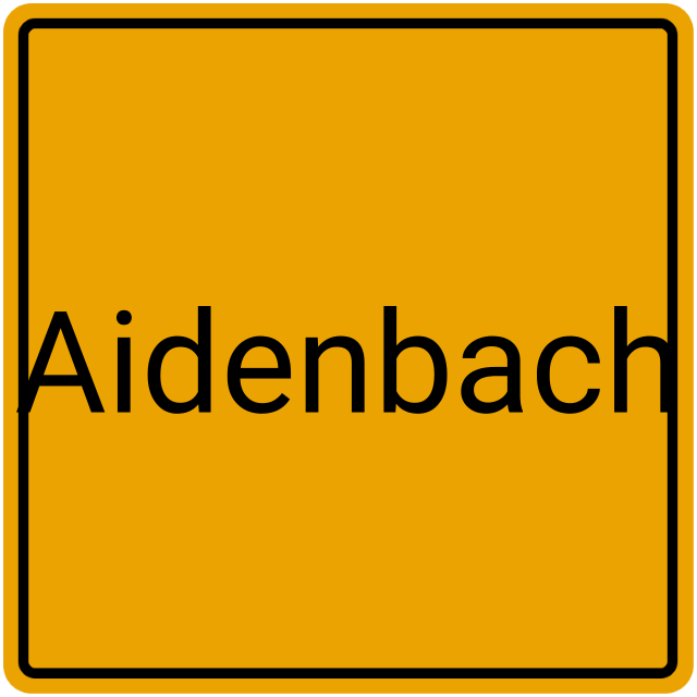 Meldebestätigung Aidenbach