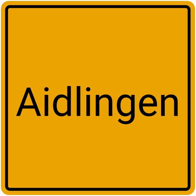 Meldebestätigung Aidlingen