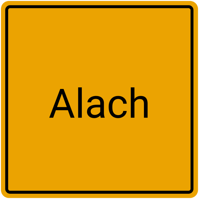 Meldebestätigung Alach