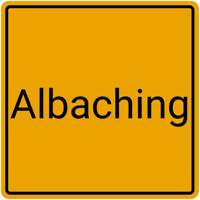 Meldebestätigung Albaching