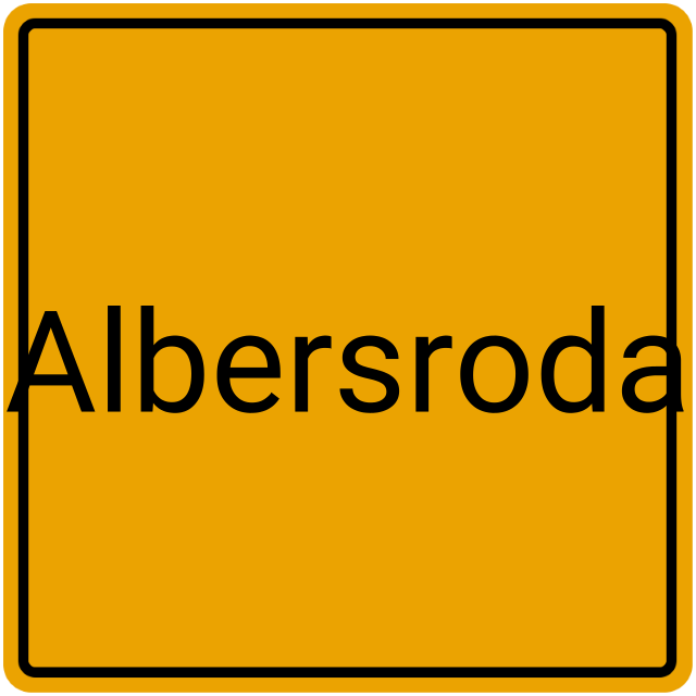 Meldebestätigung Albersroda