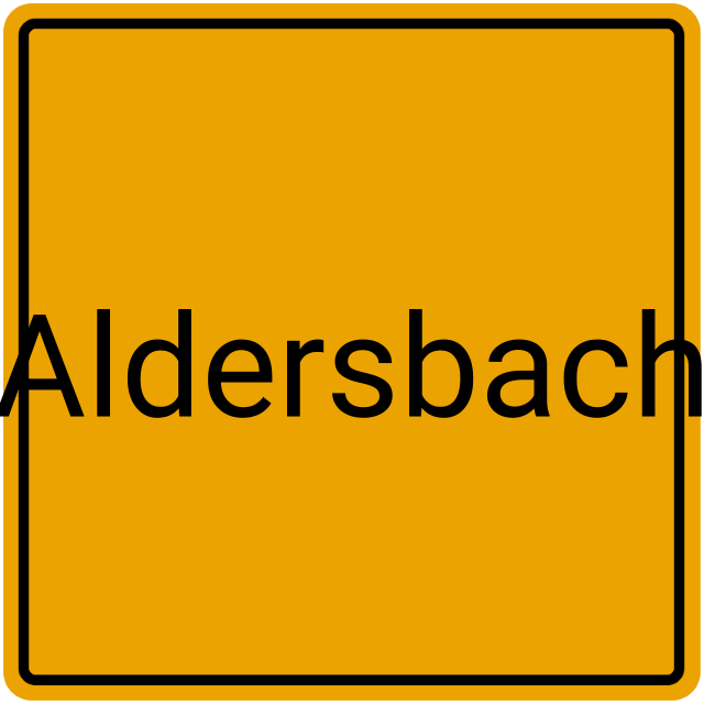 Meldebestätigung Aldersbach