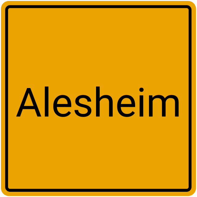 Meldebestätigung Alesheim