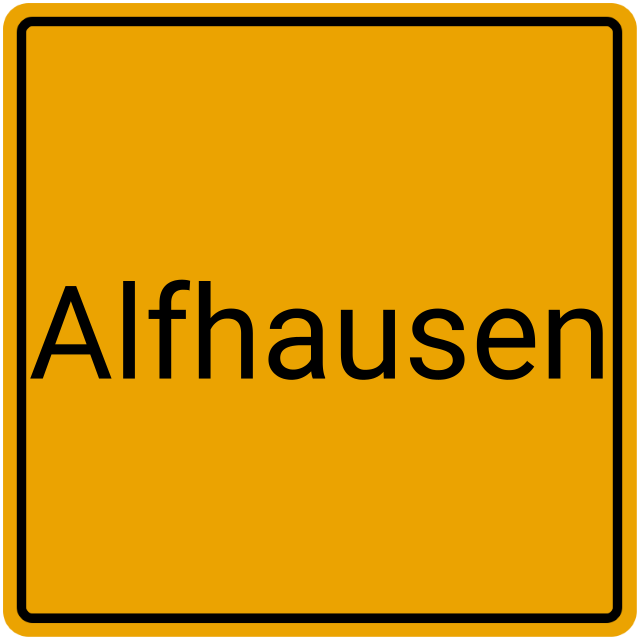 Meldebestätigung Alfhausen