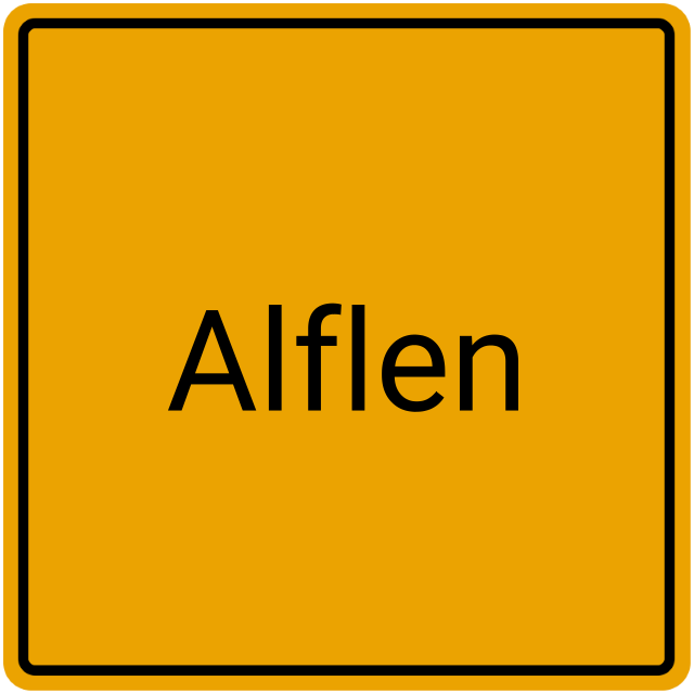 Meldebestätigung Alflen