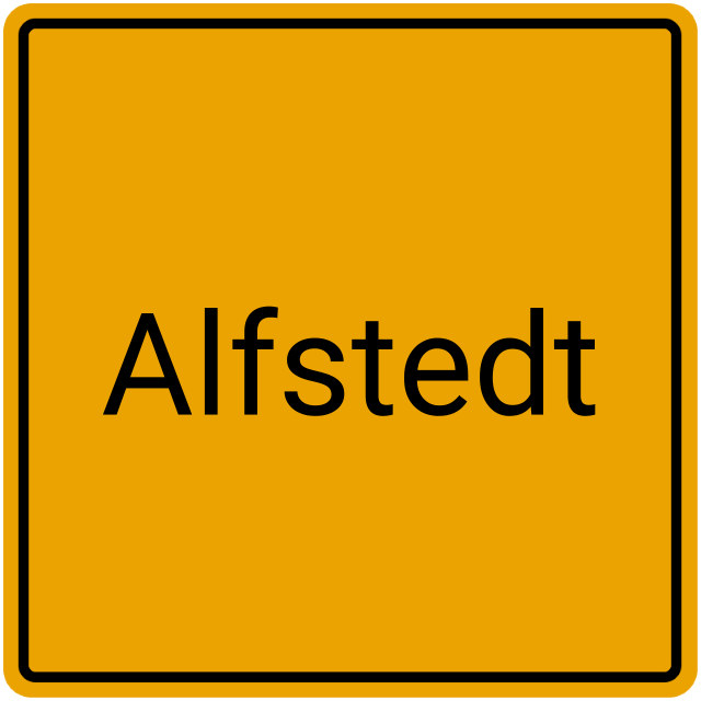 Meldebestätigung Alfstedt