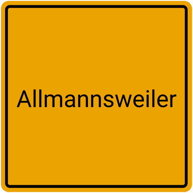 Meldebestätigung Allmannsweiler