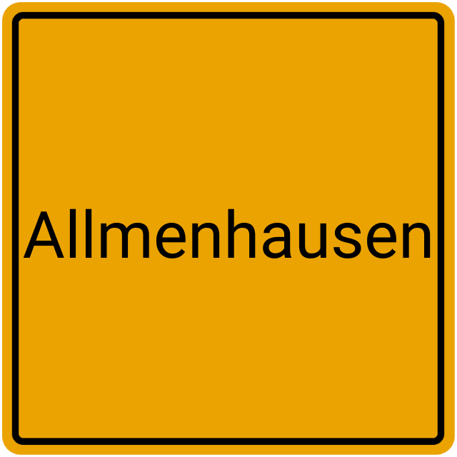 Meldebestätigung Allmenhausen