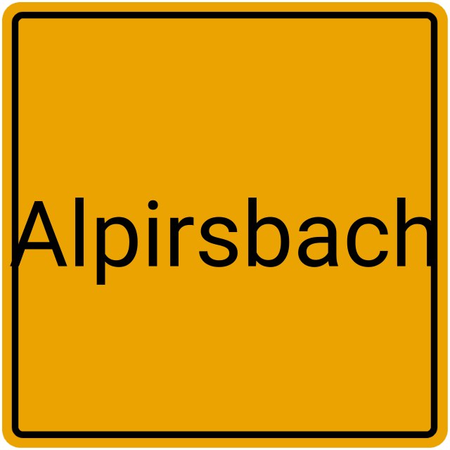 Meldebestätigung Alpirsbach