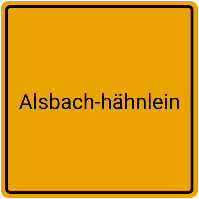 Meldebestätigung Alsbach-Hähnlein