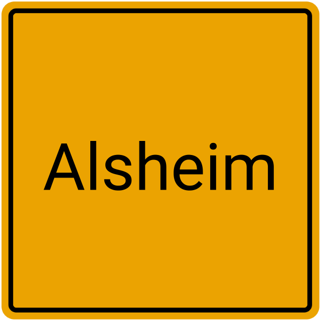 Meldebestätigung Alsheim