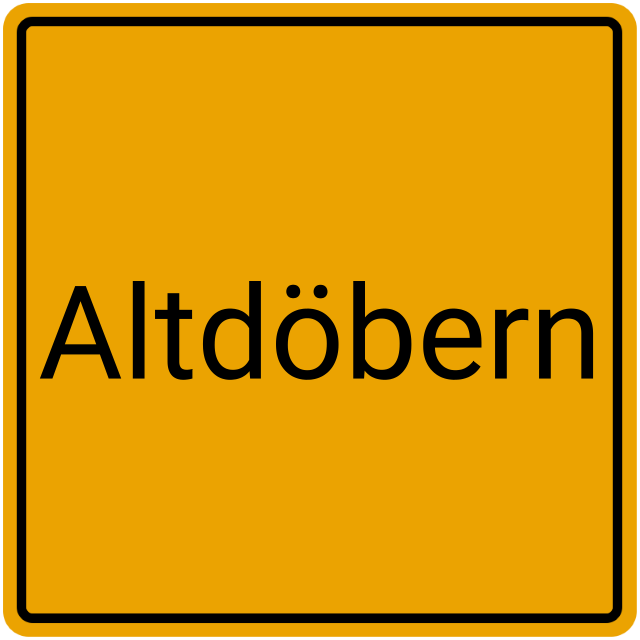 Meldebestätigung Altdöbern