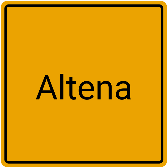 Meldebestätigung Altena