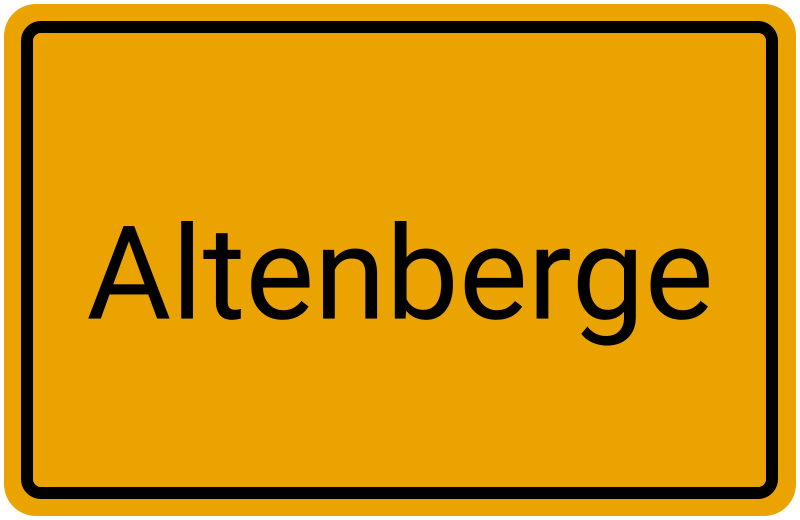 Meldebestätigung Altenberge
