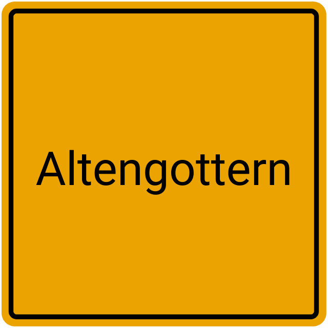 Meldebestätigung Altengottern