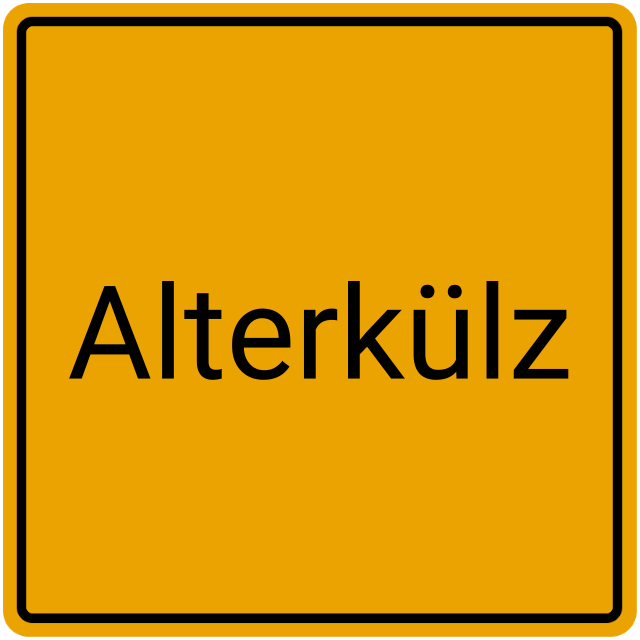 Meldebestätigung Alterkülz