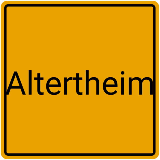 Meldebestätigung Altertheim