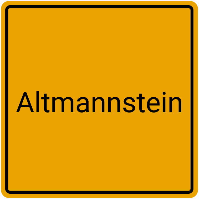 Meldebestätigung Altmannstein