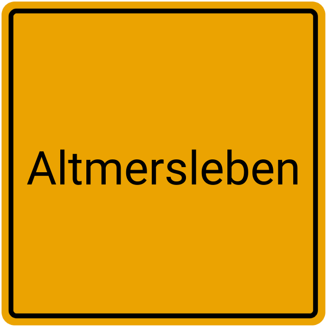 Meldebestätigung Altmersleben