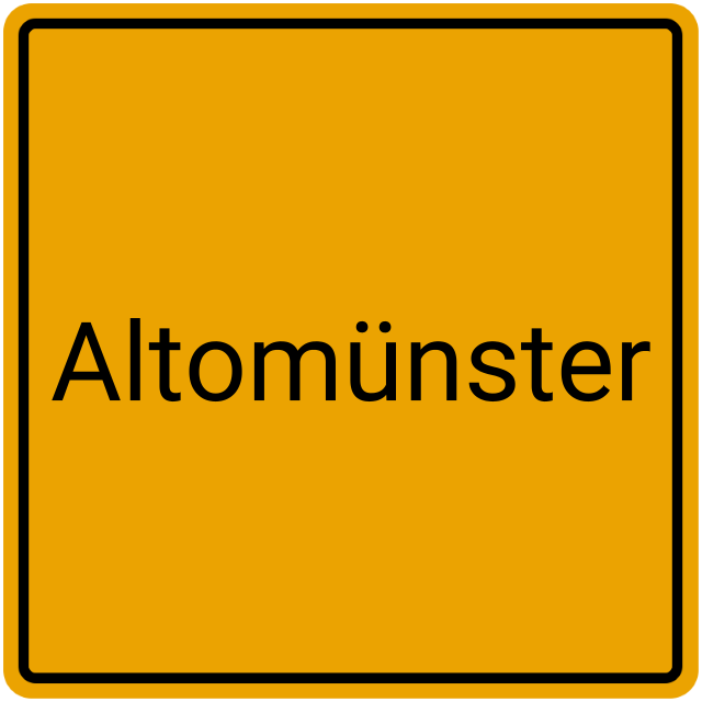 Meldebestätigung Altomünster