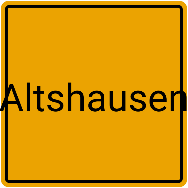 Meldebestätigung Altshausen