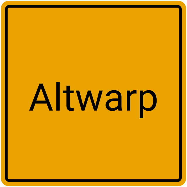 Meldebestätigung Altwarp