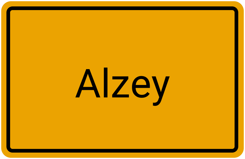 Meldebestätigung Alzey