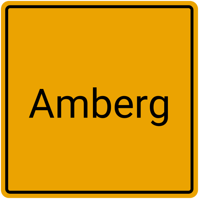 Meldebestätigung Amberg