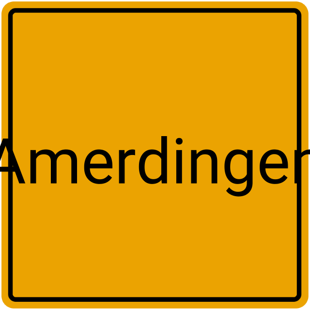 Meldebestätigung Amerdingen