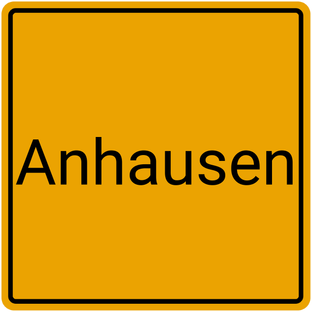 Meldebestätigung Anhausen