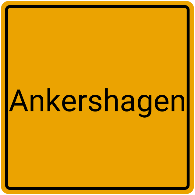 Meldebestätigung Ankershagen