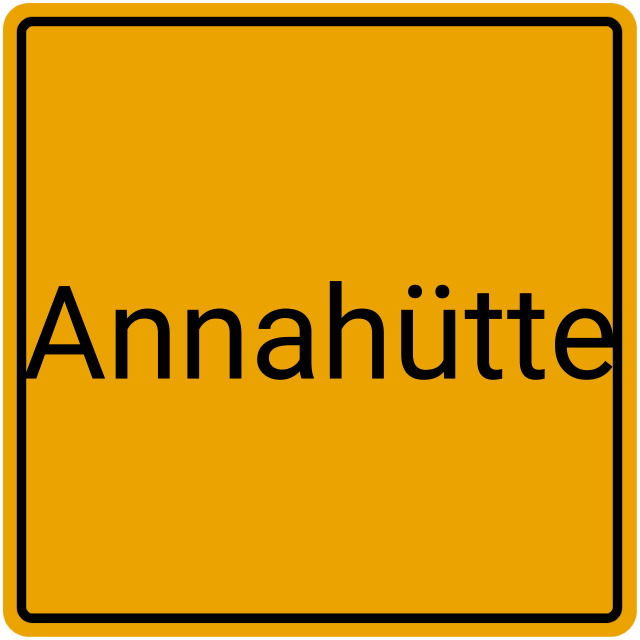 Meldebestätigung Annahütte