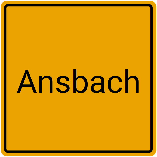 Meldebestätigung Ansbach