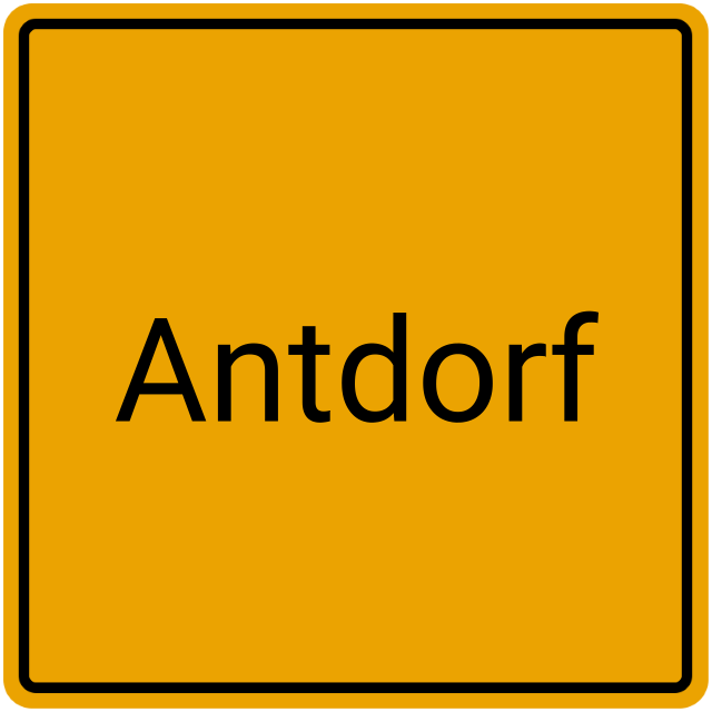 Meldebestätigung Antdorf